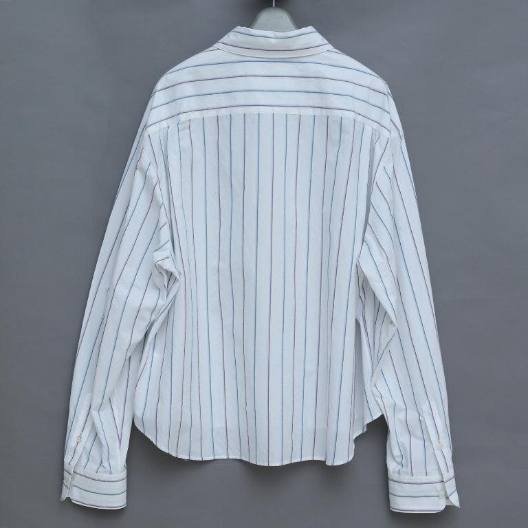 URU 19SS COTTON SHORT LENGTH SHIRTS (Stripe), 男裝, 上身及套裝