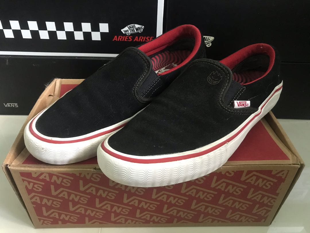 Vans Slip On x Spitfire Men s Fashion Footwear Dress Shoes on