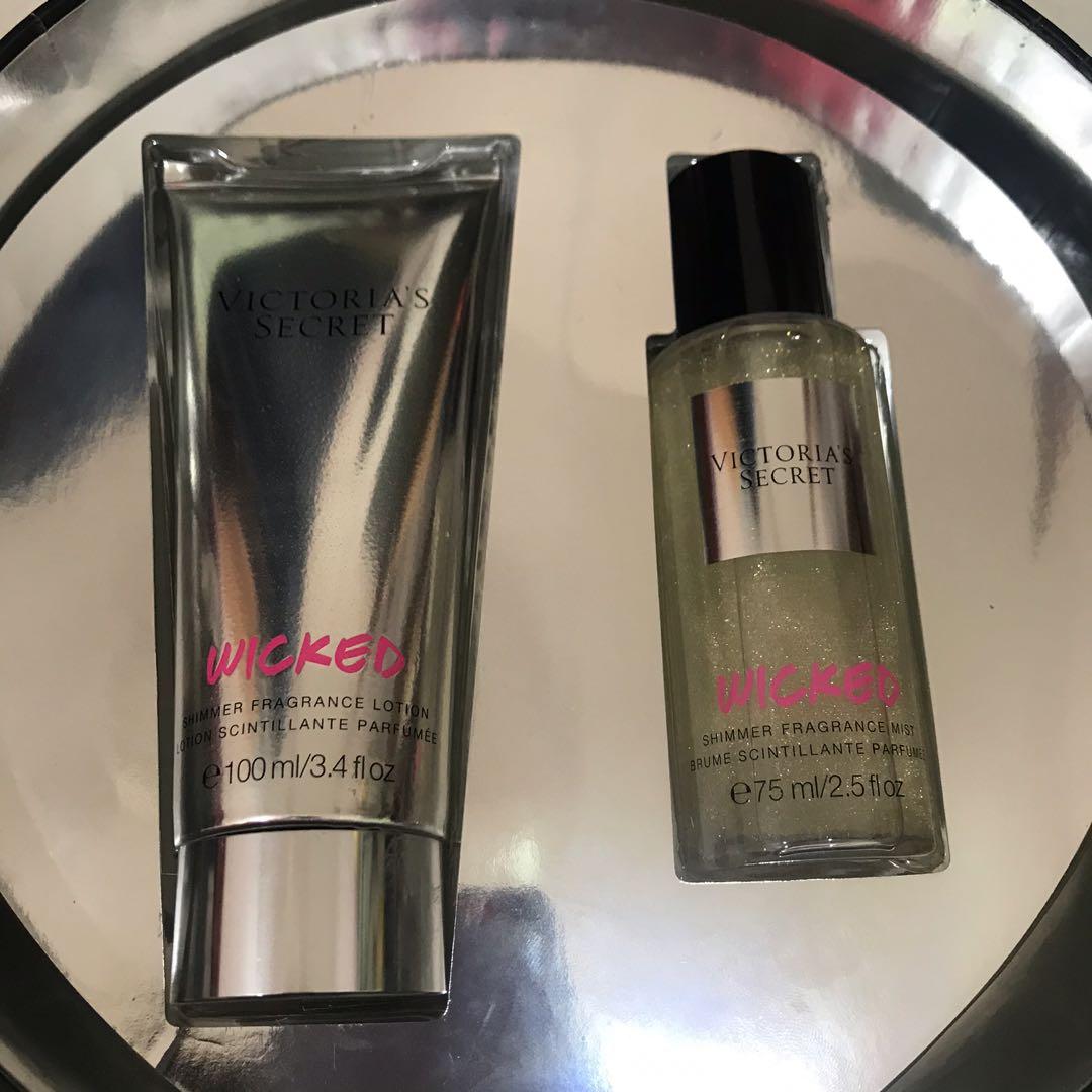 Victoria Secret Wicked Fragrance Mist & Lotion, Beauty & Personal