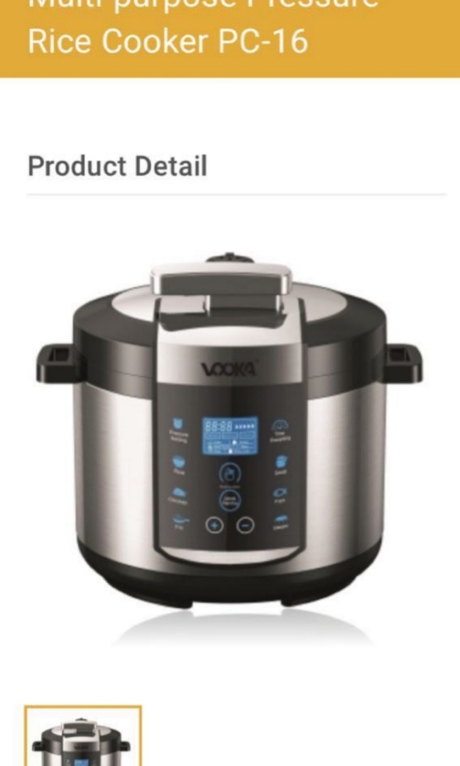 Vooka multifunction cooker deals