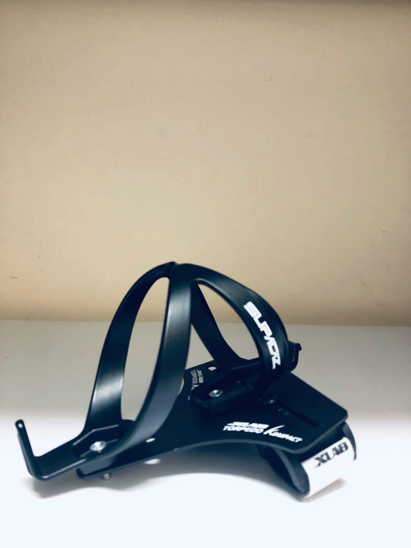 XLAB Torpedo Kompact mount with Supacaz Bottle Cage, Sports Equipment