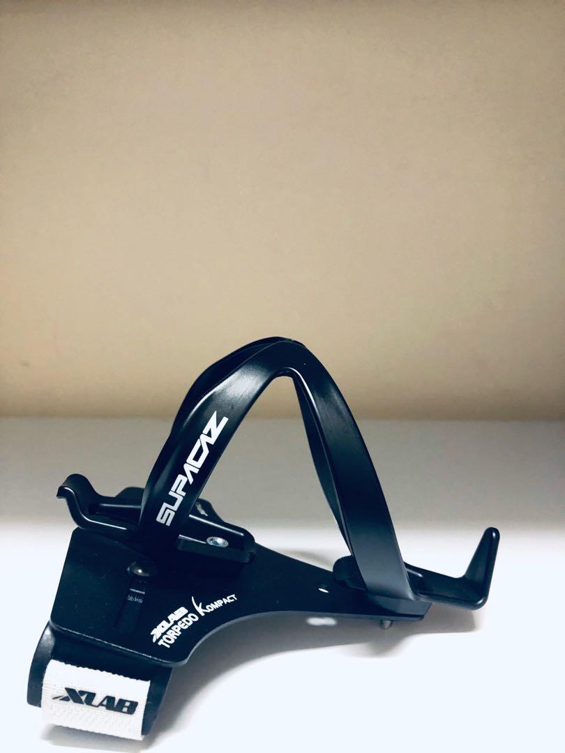 XLAB Torpedo Kompact mount with Supacaz Bottle Cage, Sports Equipment