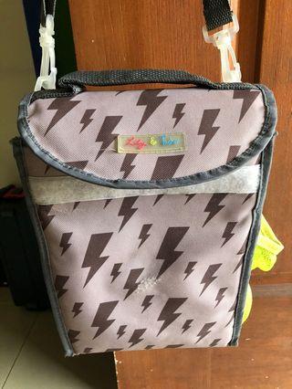 Insulated Lunchbag for Kids in Lightning Gray