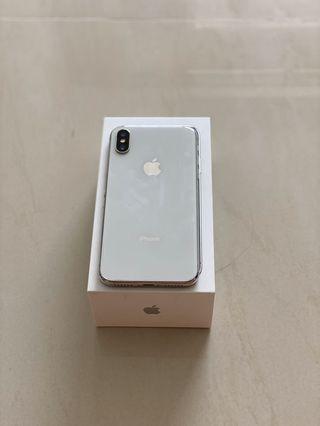 IPhone X silver (256 gb)