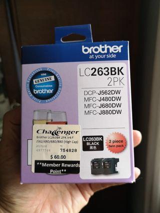 Brother 2pack Black ink cartridge