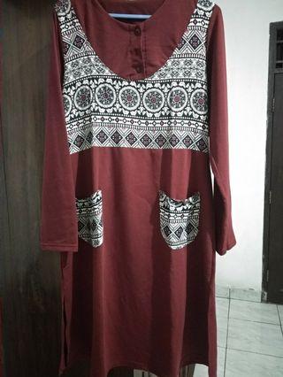 Baju Kaos Wanita Lengan Panjang