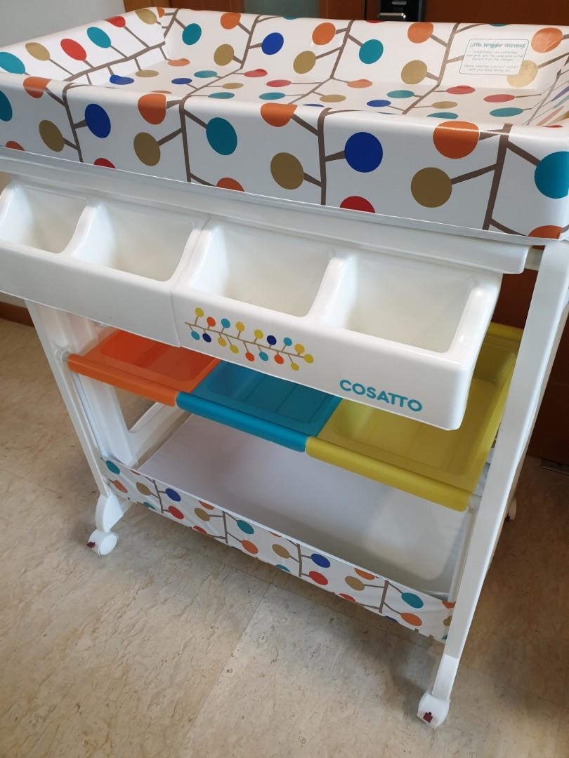 cosatto baby changing unit