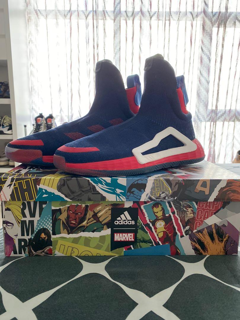 Adidas N3xt L3v3l Marvel Captain America Men s Fashion Footwear Sneakers on Carousell