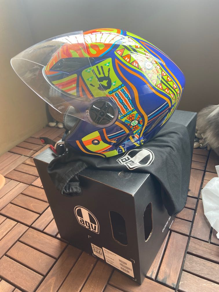 Agv blade 5 continents Motorcycles Motorcycle Apparel on Carousell