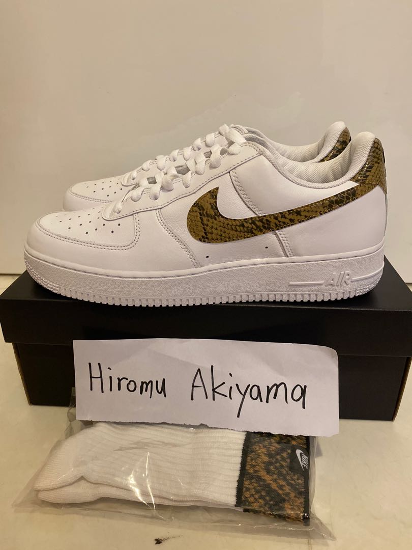 Air Force 1 Low Retro Ivory Snake 2019 Men s Fashion Footwear