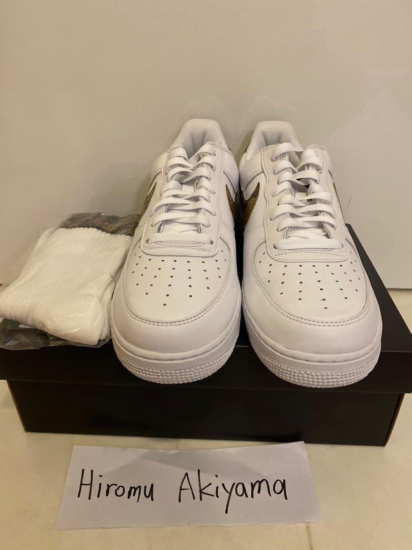 air force 1 low retro ivory snake