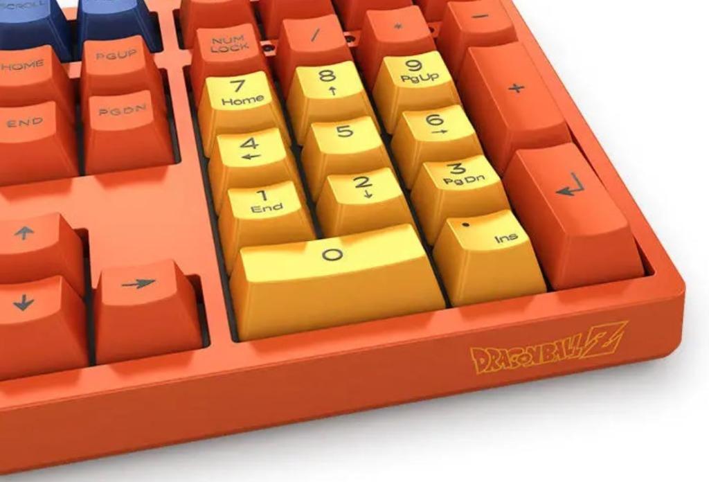 Akko Dragonball Z Goku 108 Key Dyesub Pbt Keycap For Akko 3108 V2