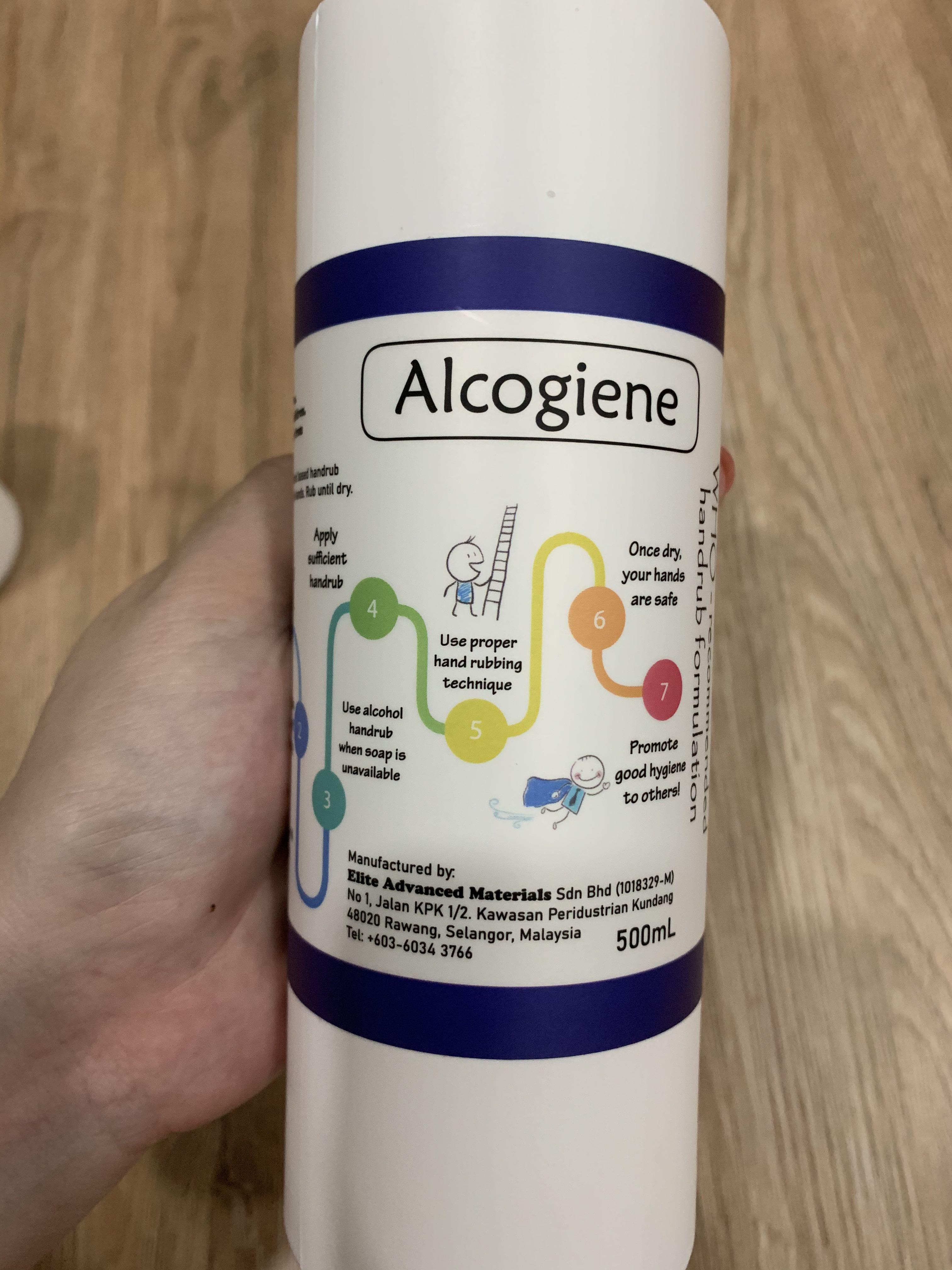 Alcogiene Hand Sanitizer Health Beauty Skin Bath Body On Carousell