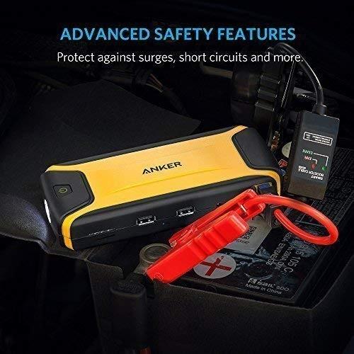Anker® Compact Car Jump Starter and Portable Charger Power Bank with 400A  Peak Current, Advanced Safety Protection and Built-In LED Flashlight,  Mobile Phones & Gadgets, Mobile & Gadget Accessories, Power Banks 