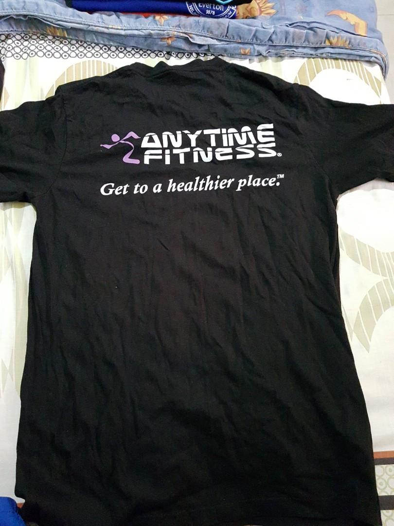 Anytime Fitness Shirt Size S Men s Fashion Activewear on Carousell