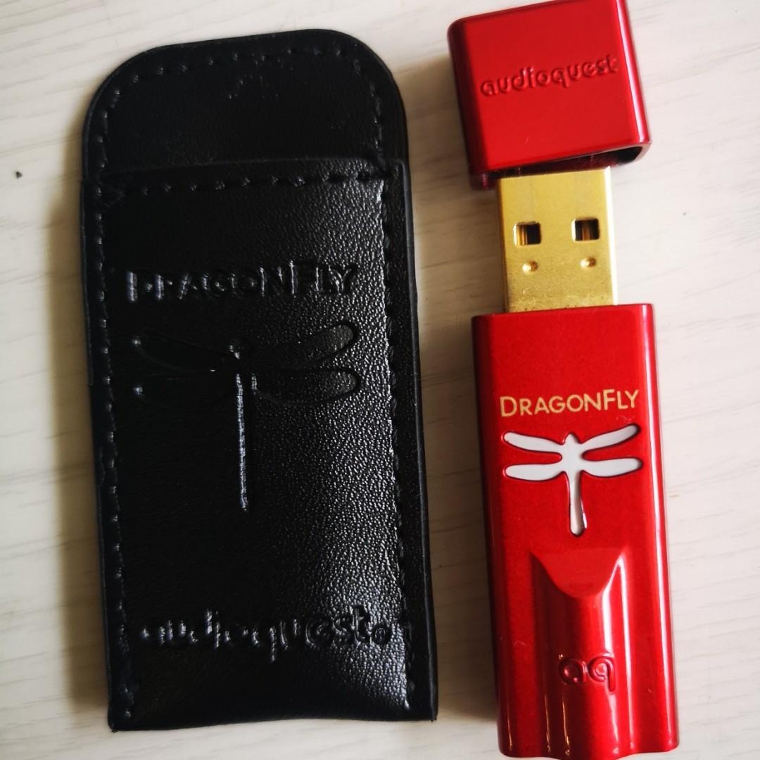 Audioquest Dragonfly Red Used Audio Portable Audio Accessories on Carousell