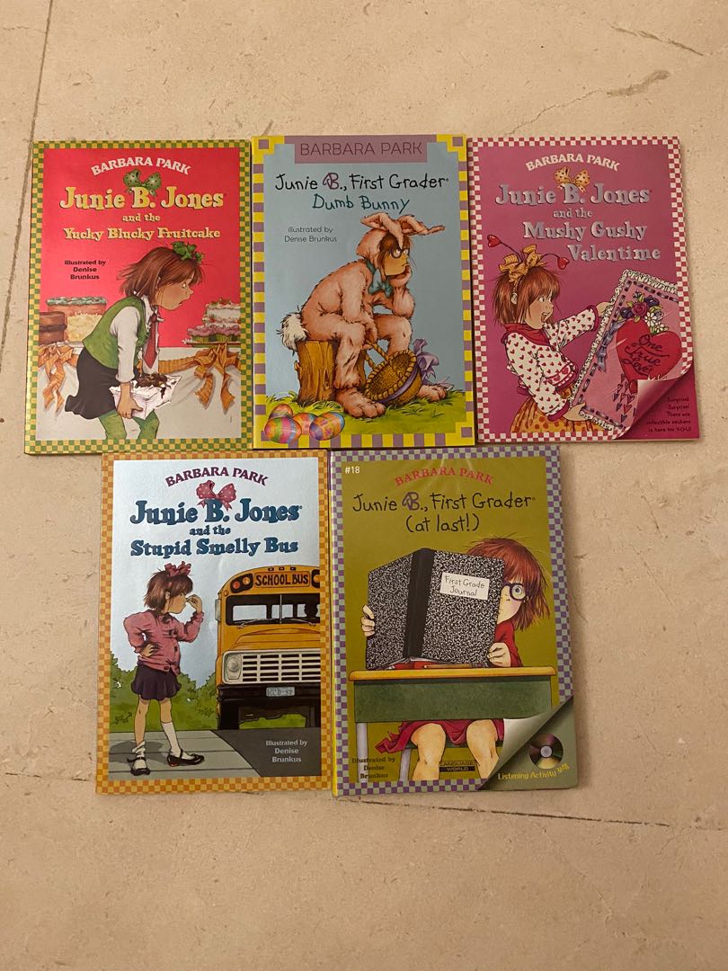 Barbara Park 5 For All 5 Books Books Stationery Children S Books On Carousell