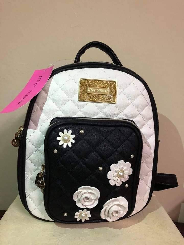 betsey johnson bookbag