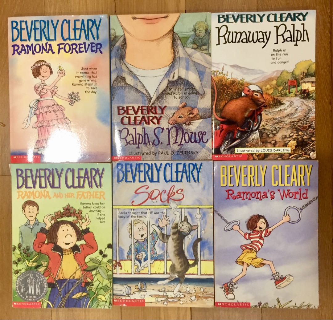 Beverly Cleary Ramona Books Set of 6, Hobbies & Toys, Books & Magazines