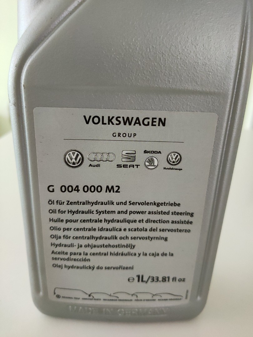 Vw power online steering fluid