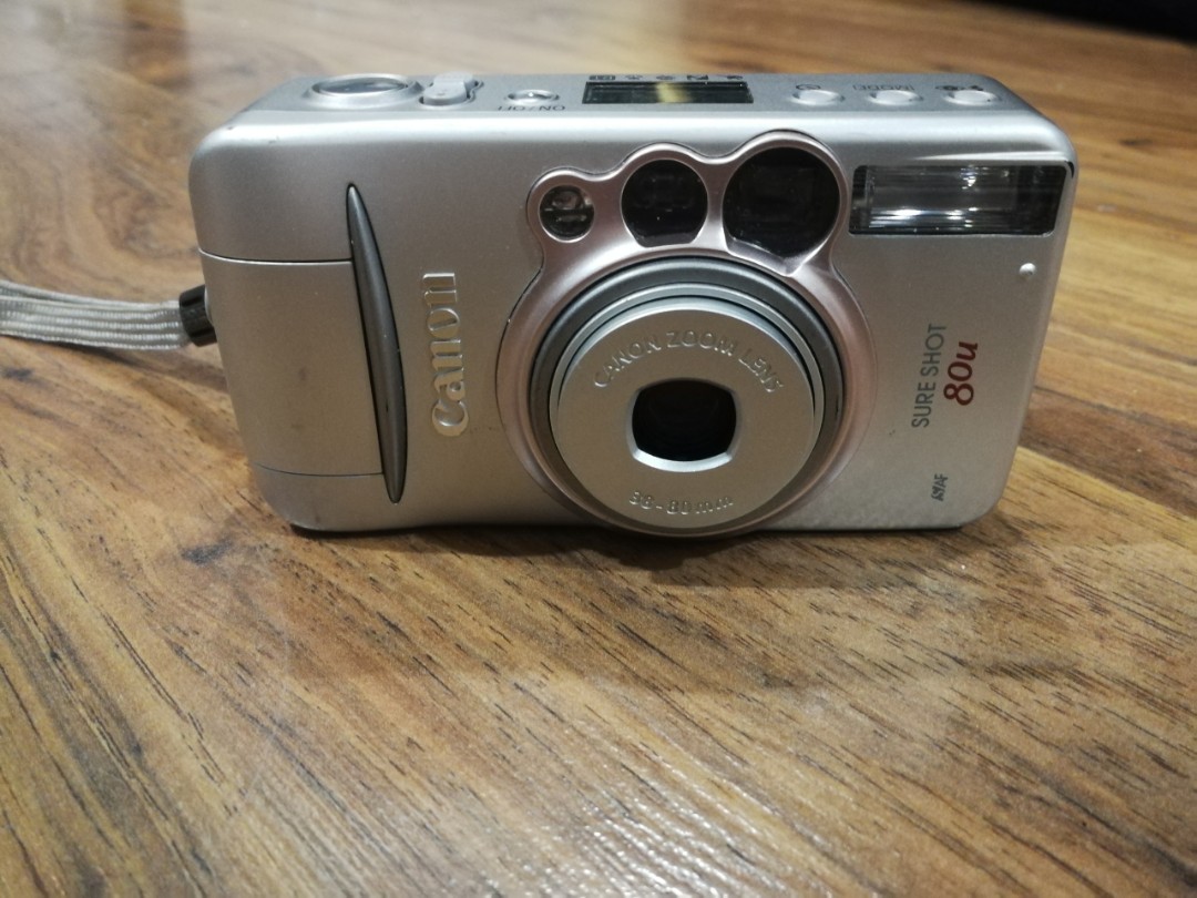 Canon Sure Shot 80u, Photography, Cameras on Carousell