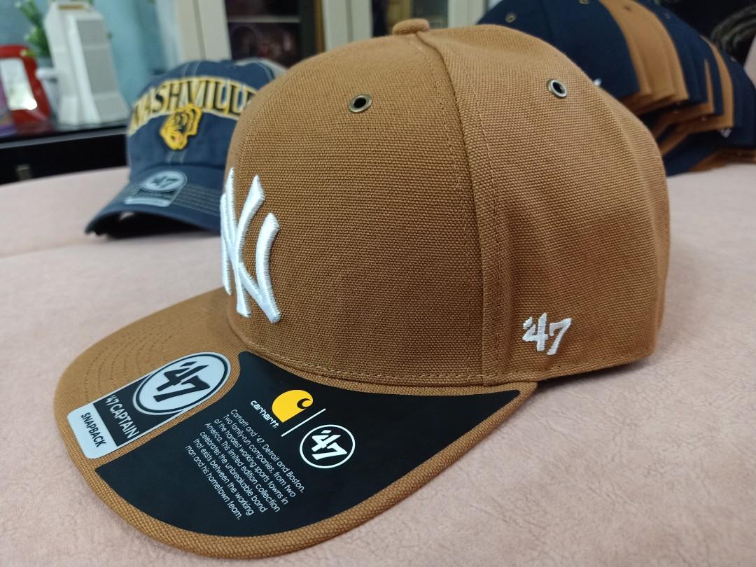 47 BRAND x MLB NEW YORK YANKEES x CARHARTT SNAPBACK, Men's Fashion