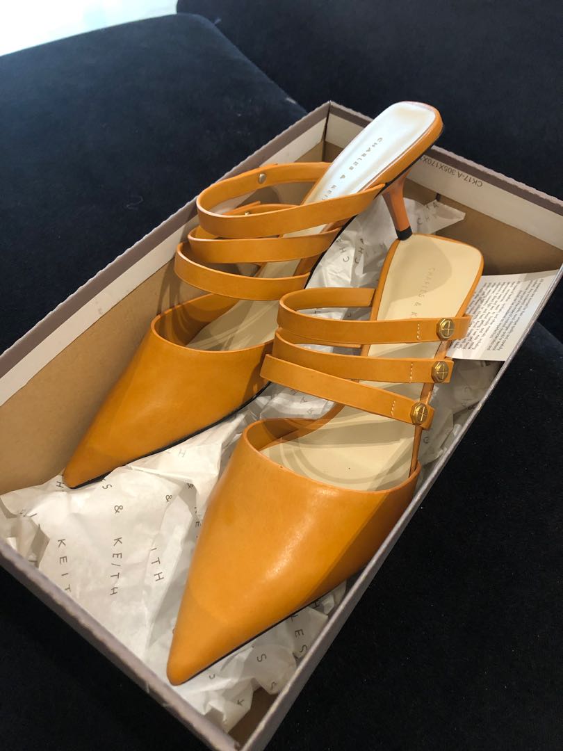 mustard yellow mules