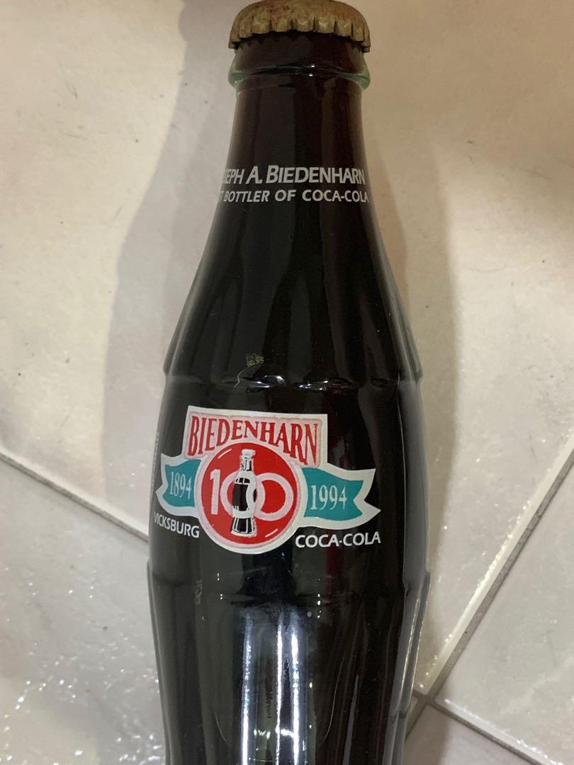 Coca Cola 100 years 18941994 Joseph A.Biedenharn (First bottler of