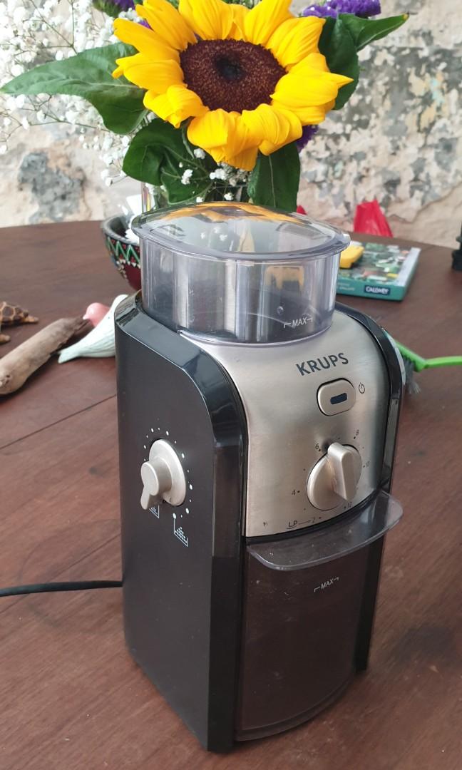 Coffee grinder Krups GVX2, TV & Home Appliances, Kitchen Appliances