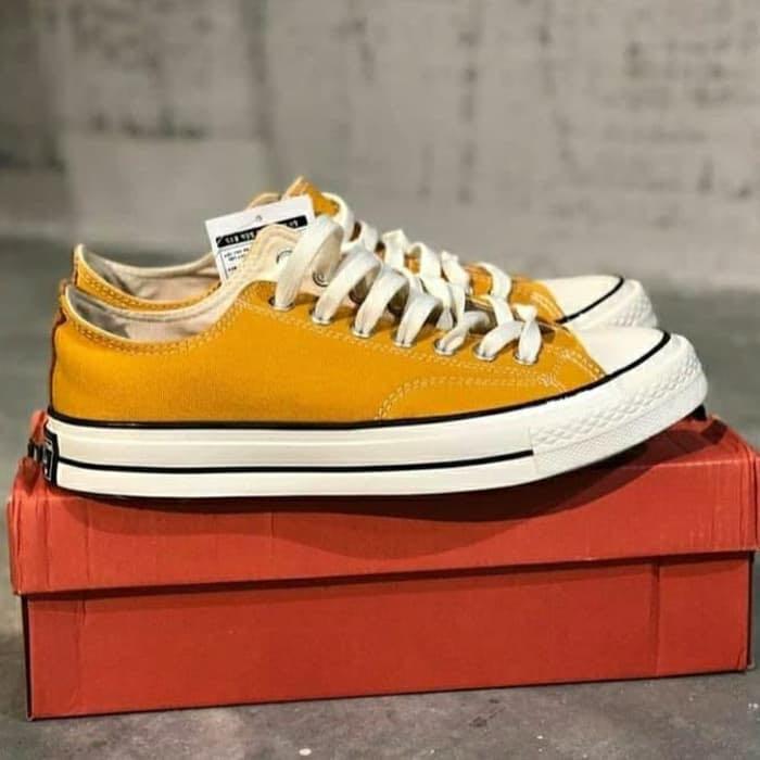 Converse 70s Mustard yellow Men s Fashion Footwear Sneakers on Carousell