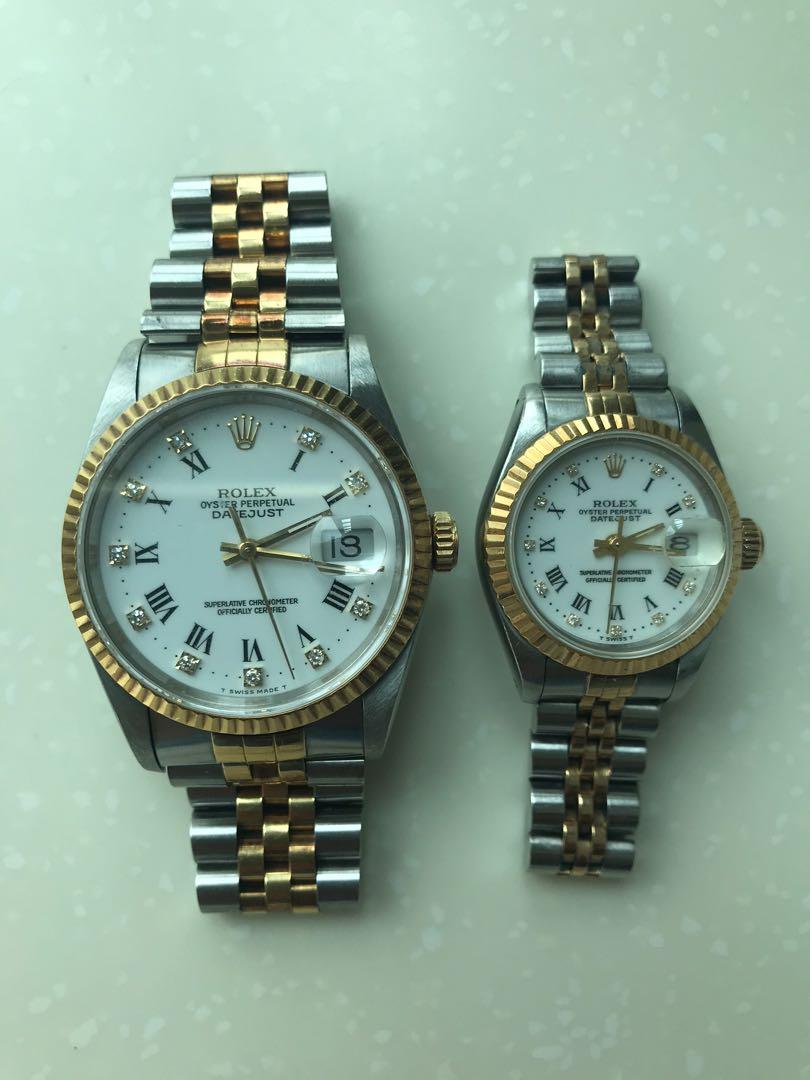 rolex couple watches with price