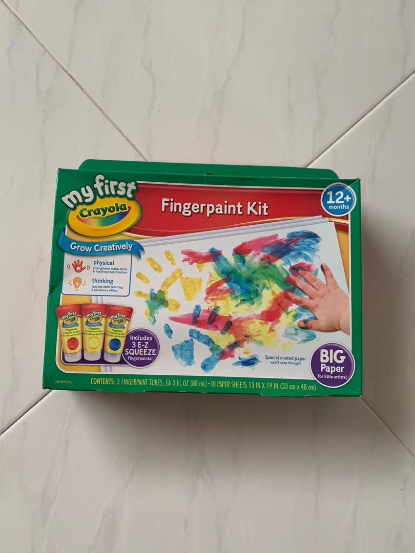 Crayola Fingerpaint Kit, Babies & Kids, Bathing & Changing, Baby