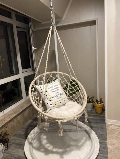Crochet swing chair online