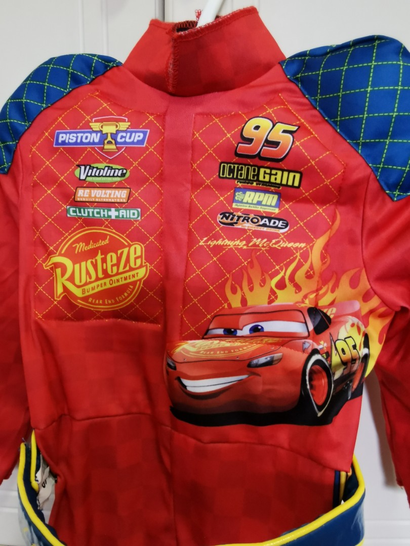 Toddler Lightning McQueen 3D Costume