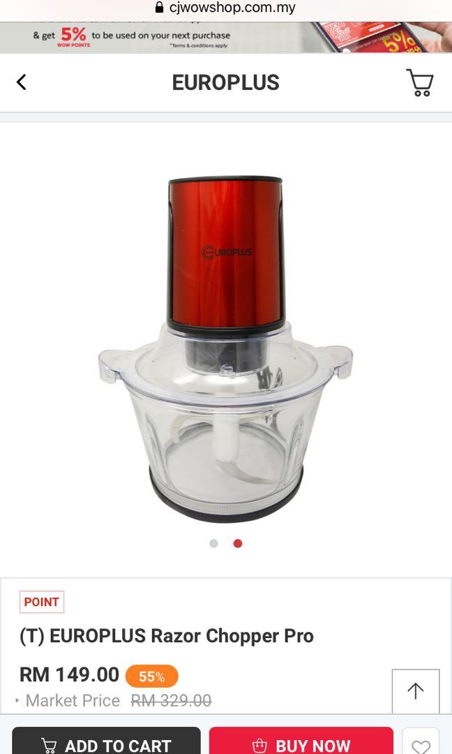 EUROPLUS FOOD CHOPPER (blender), TV & Home Appliances, Kitchen