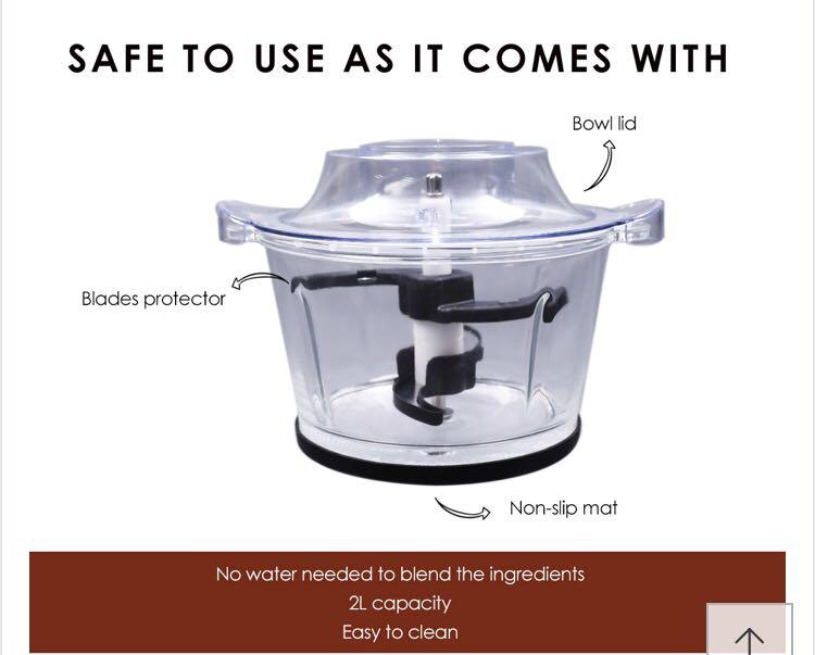 EUROPLUS FOOD CHOPPER (blender), TV & Home Appliances, Kitchen