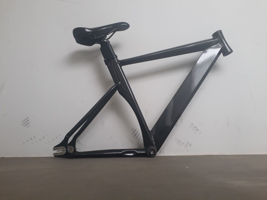 Fixie Aero Frame Size 50 Black Sports Equipment Bicycles