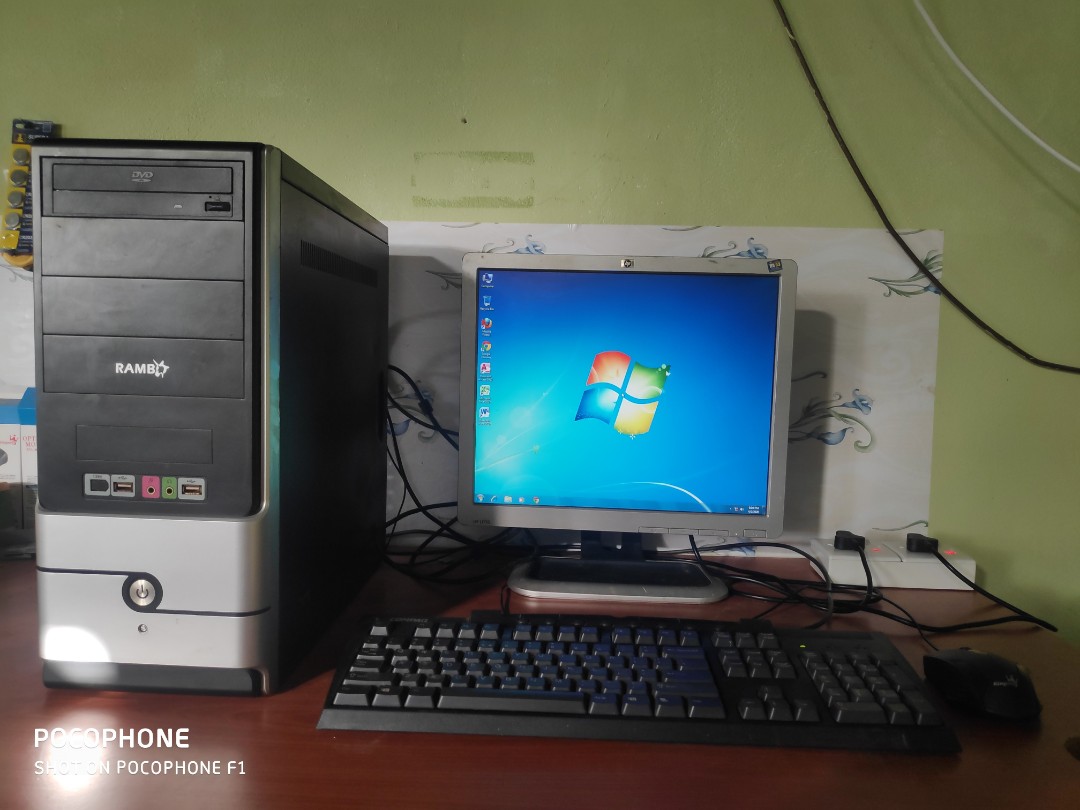 FULL SET COMPUTER HOME/OFFICE(wifi), Computers & Tech, Desktops on Carousell