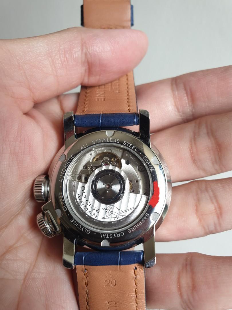 Glycine Airman GL0222 39mm Mobile Phones Gadgets Wearables Smart Watches on Carousell