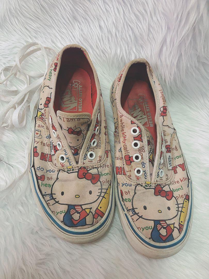 hello kitty vans shoes
