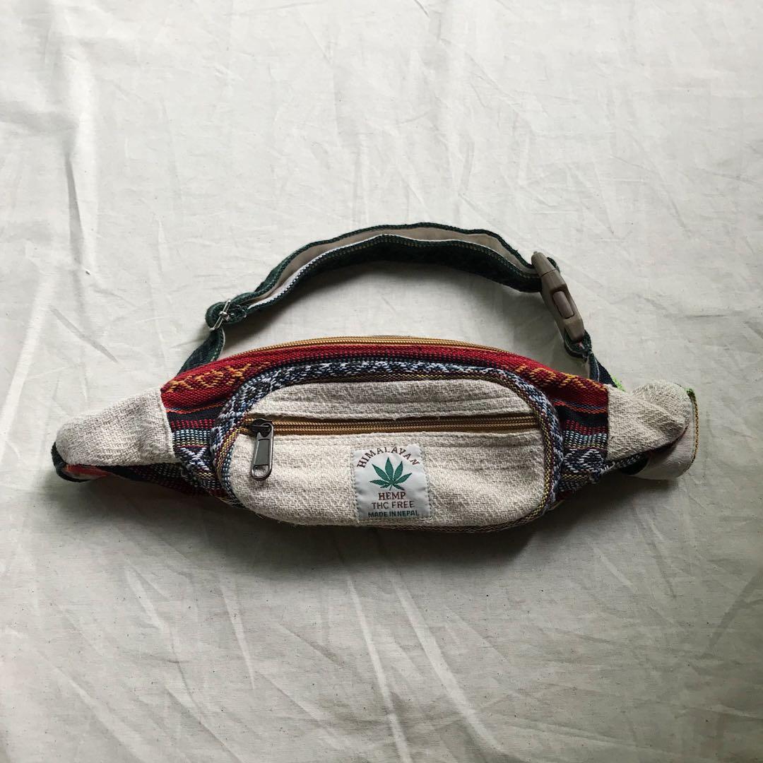 Aztec Print Hemp Bum Bag Women s Fashion Bags Wallets Cross body Bags on Carousell