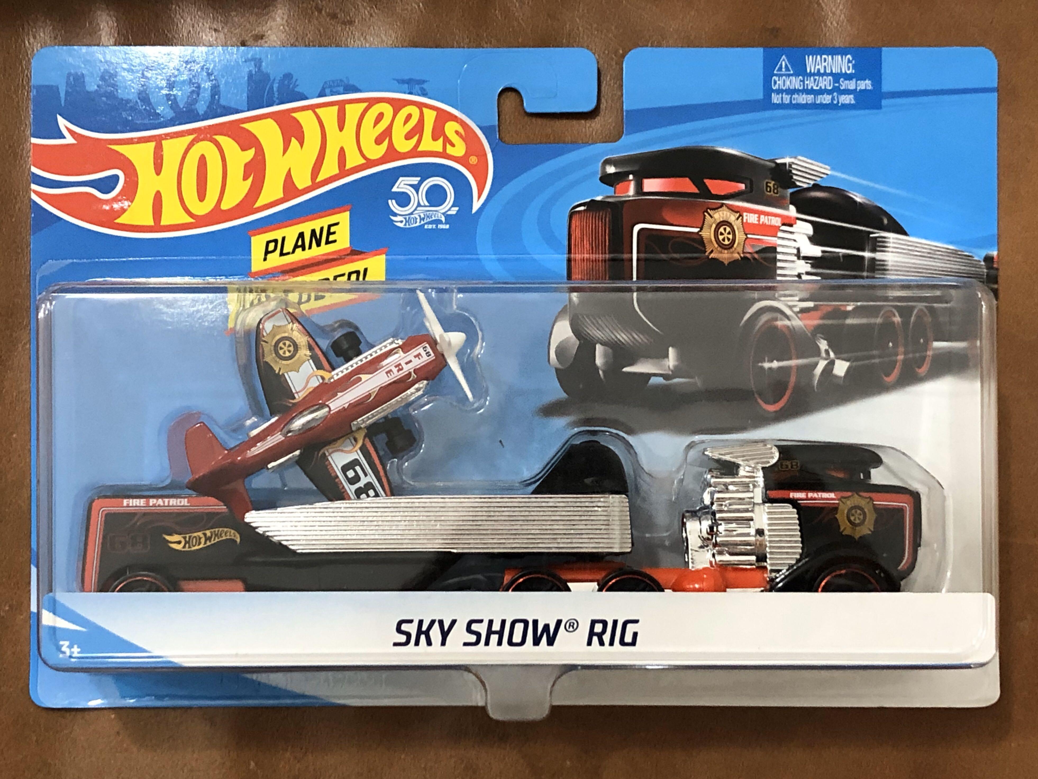 Hot wheels sky show hot sale rig