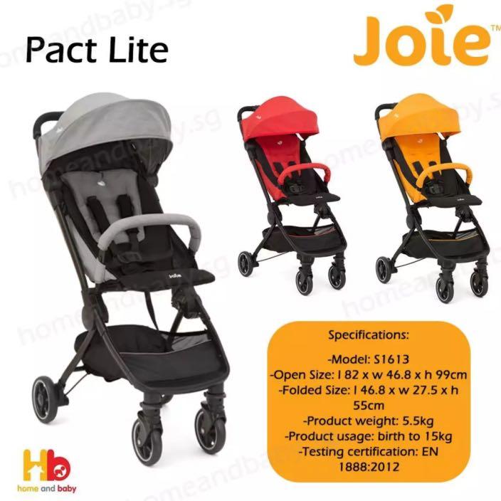 joie pact lite vs babyzen yoyo