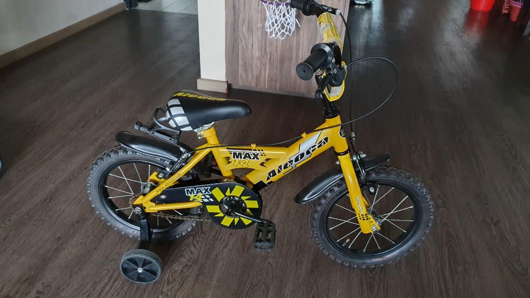 Kids Children Bicycle Aleoca 14 inch Sports Equipment Bicycles Parts Bicycles on Carousell