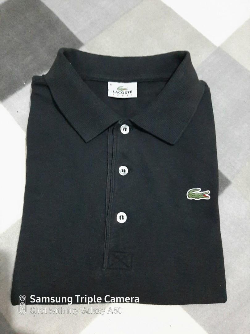 LACOSTE SPORT POLO SHIRT (Category: Tshirts & Polo Shirts ) located in Pasig City. Submitted by riley1622 (Listing ID 278092137, Image 1). Description: LACOSTE SPORT POLOSHIRT SIZE 6/XL 8/10 COND +SF.