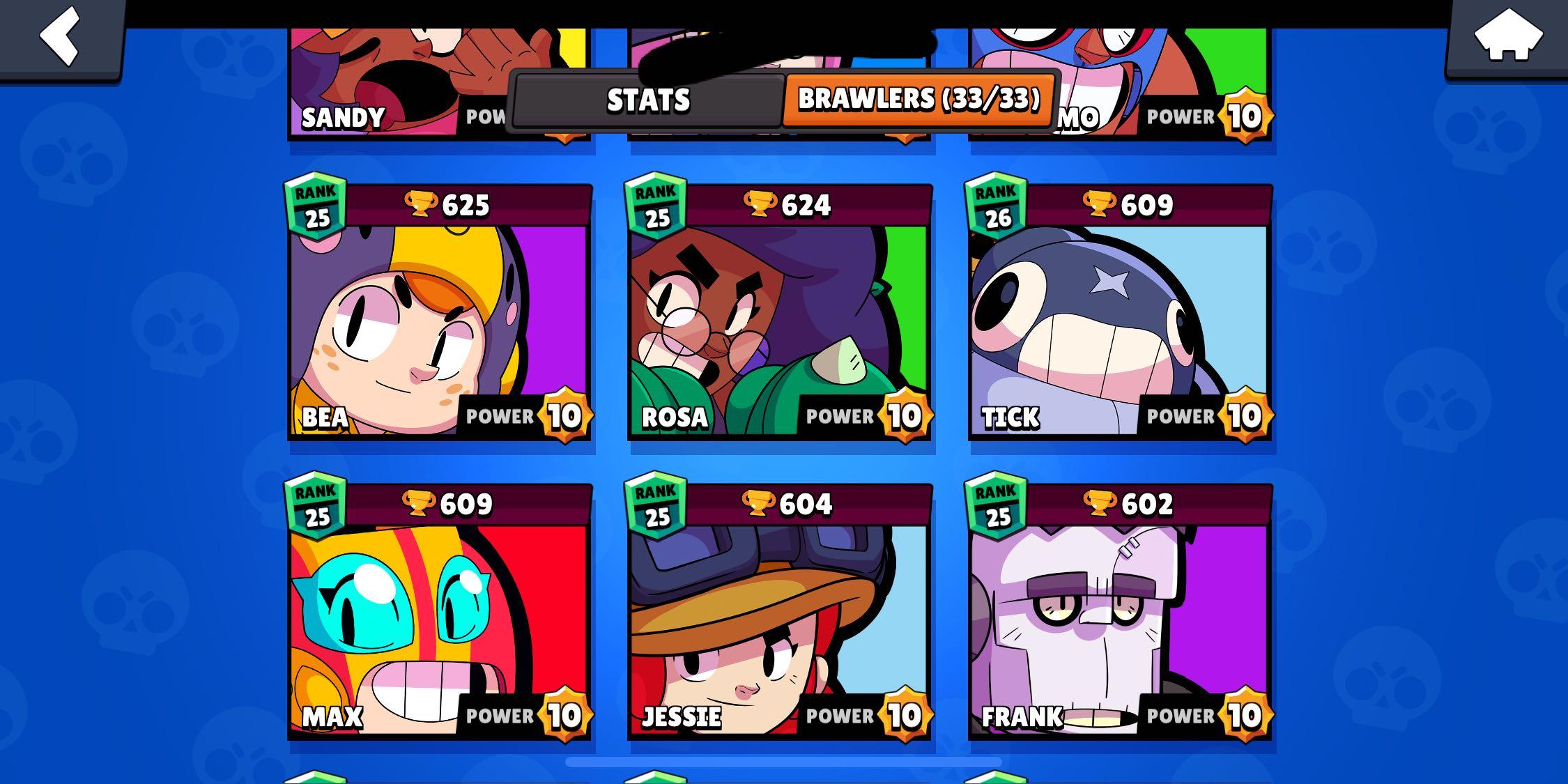 Maxed Brawl Stars Account All Star Power And Brawlers Video Gaming Gaming Accessories 