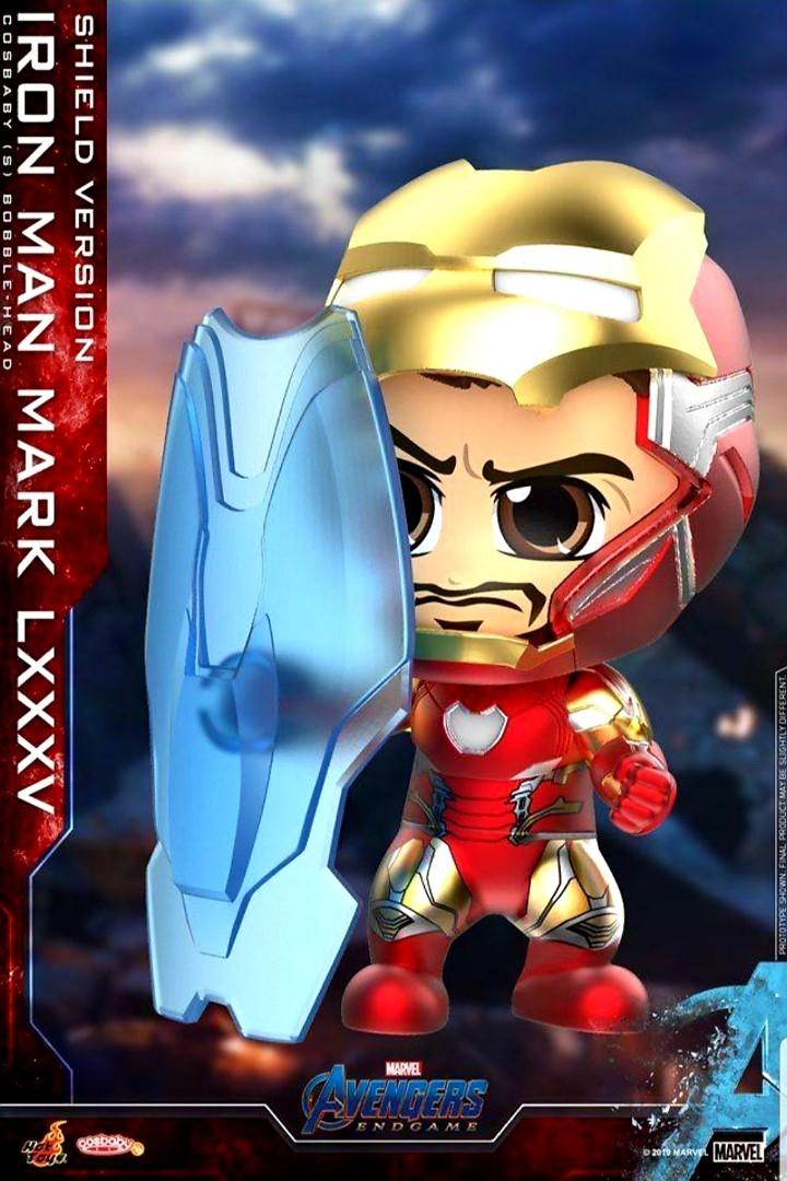 MISB Hot Toys Cosbaby Marvel Avengers Endgame Iron Man Mark LXXXV