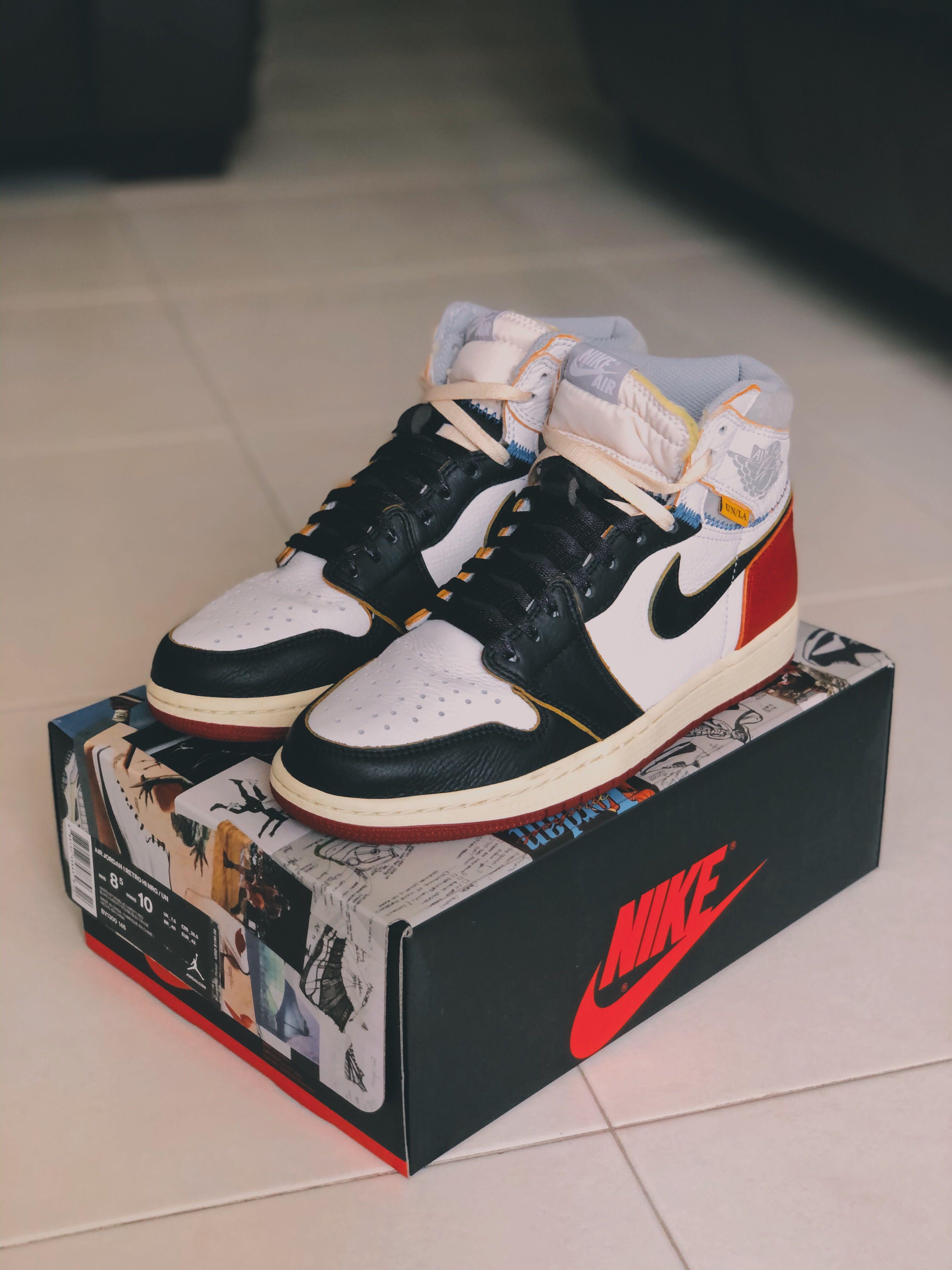 Nike Air Jordan 1 Union Black Toe