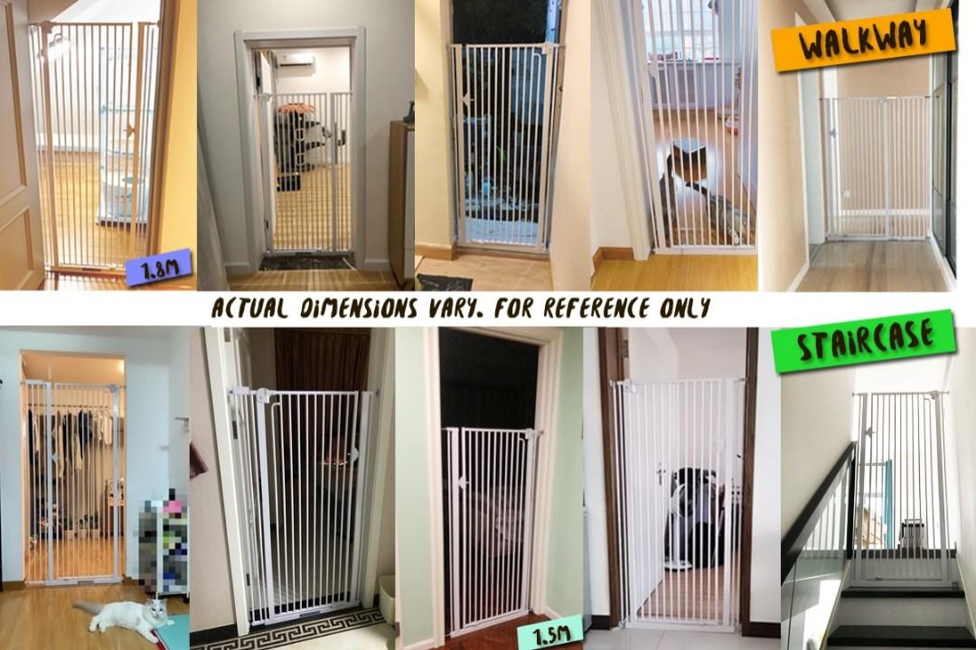No Drill Cat Pets Safety Gate, Pet Supplies, Homes & Other Pet