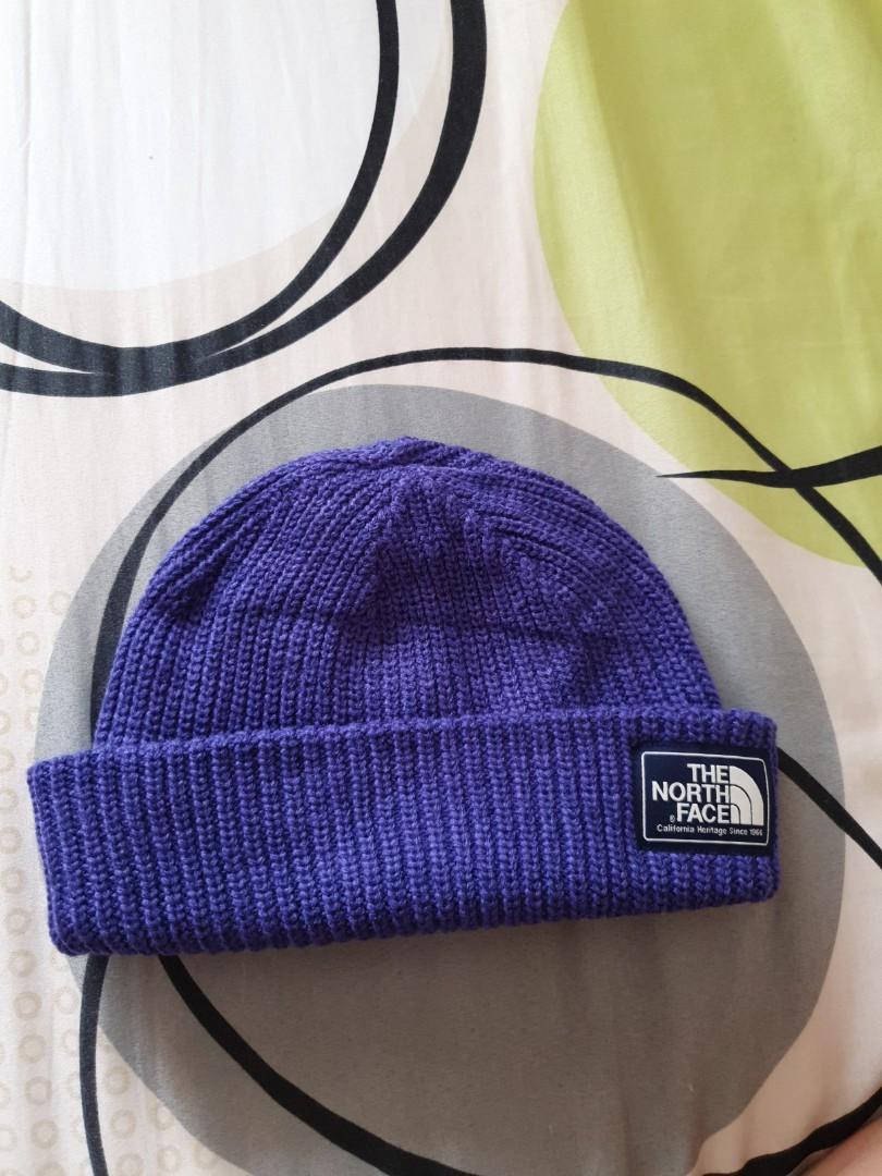 North Face Beanie- Purple, Women's 